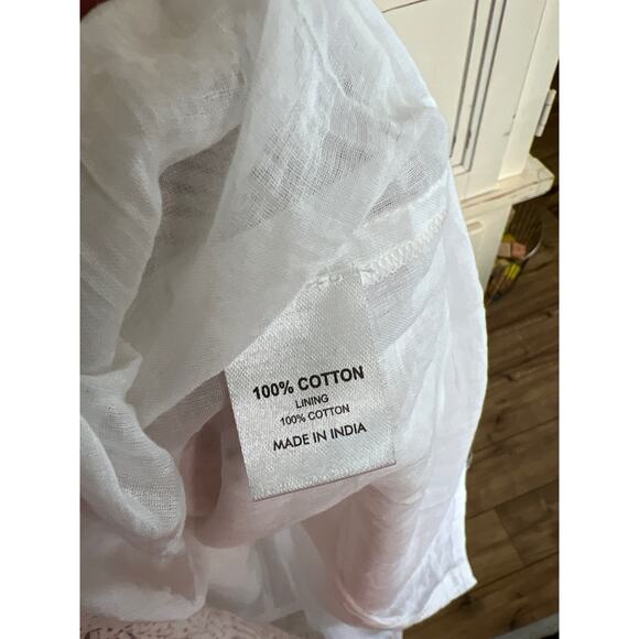 Fitzroy & Willa size medium cotton maxi dress with pockets - Picture 4 of 4